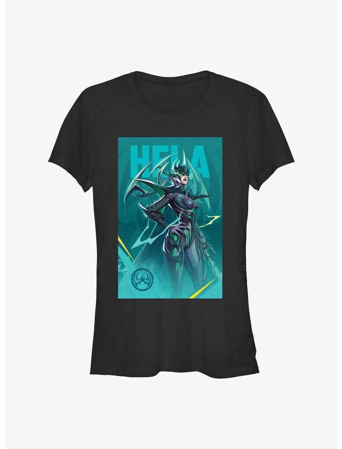 Marvel Rivals Hela Pose Girls T-Shirt