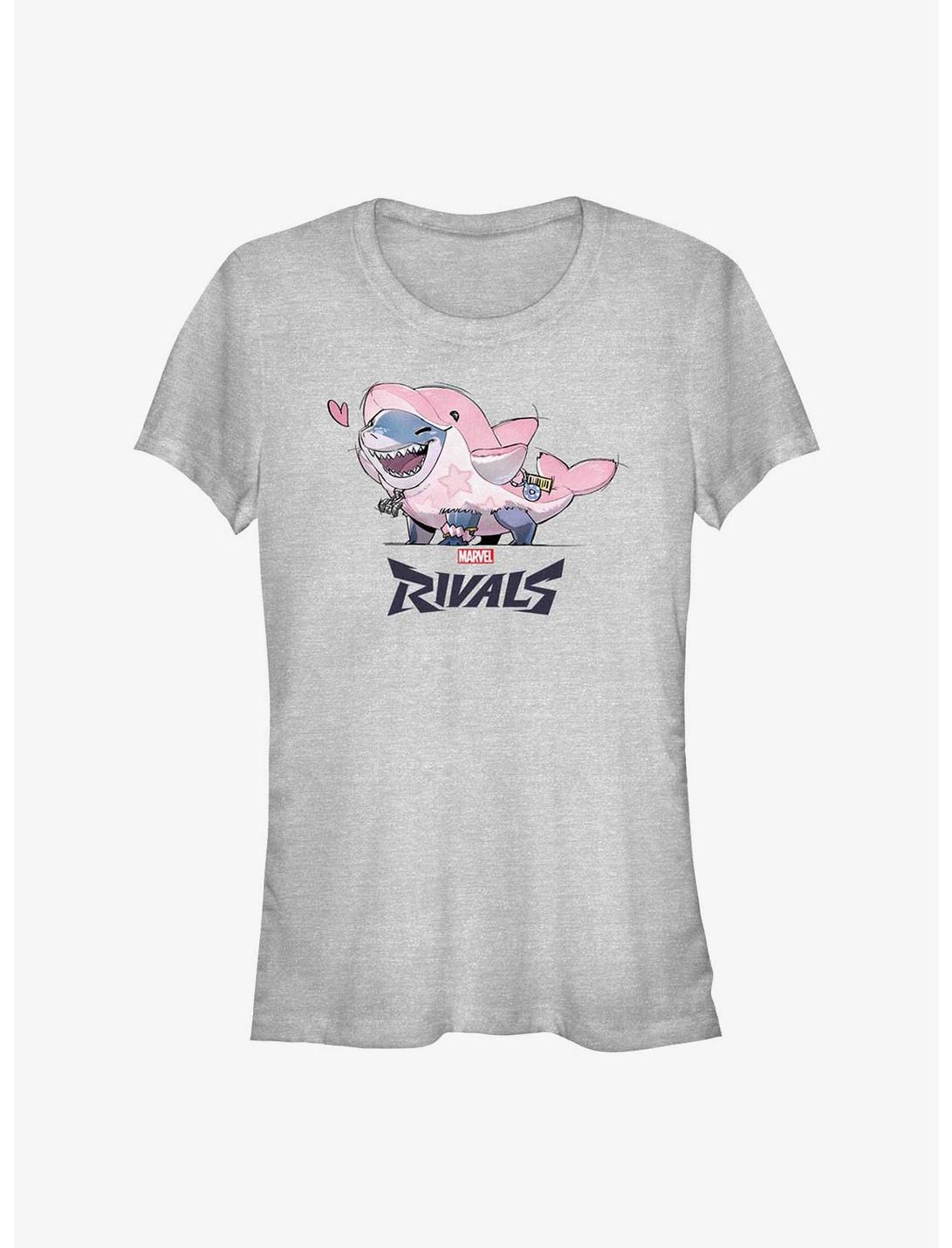 T-shirt fille Requin Jeff mignon Marvel Rivals