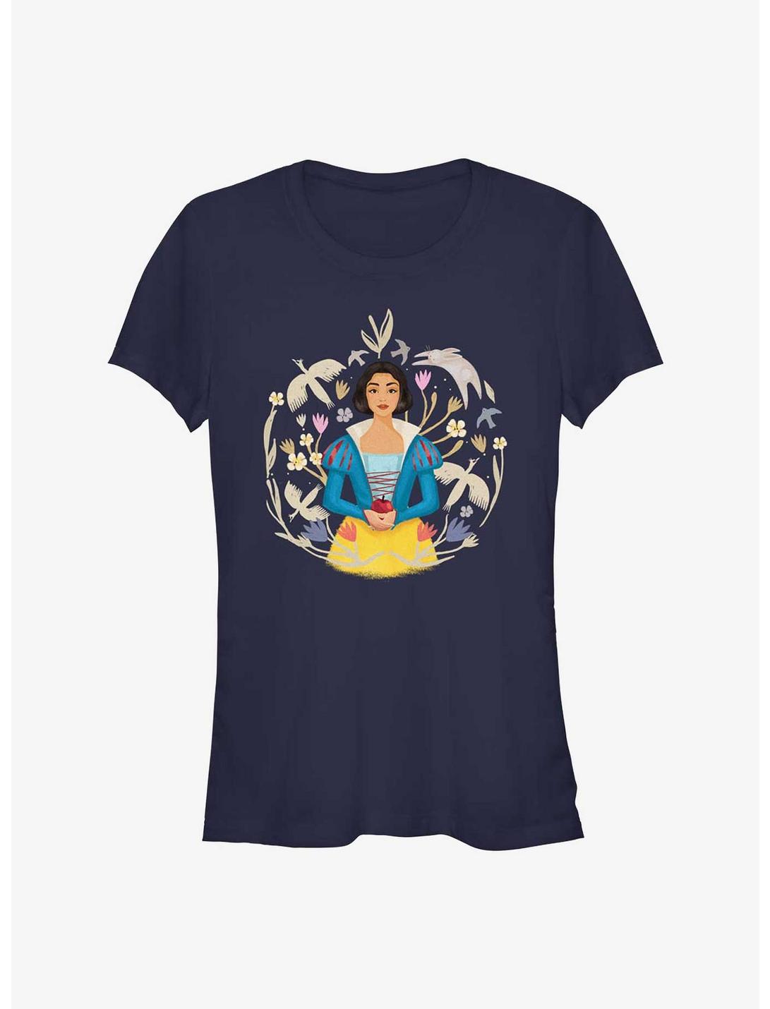 T-shirt Fille Créatures de la Forêt Blanche Neige Disney Live Action