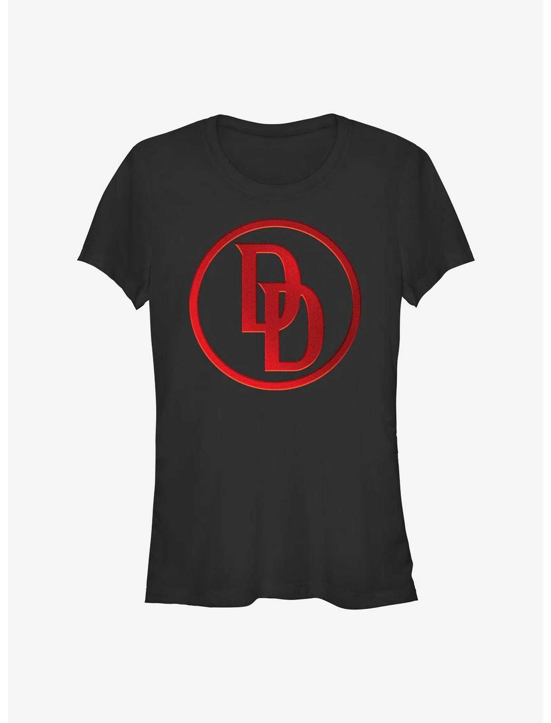 Daredevil: Born Again DD Red Logo Girls T-Shirt