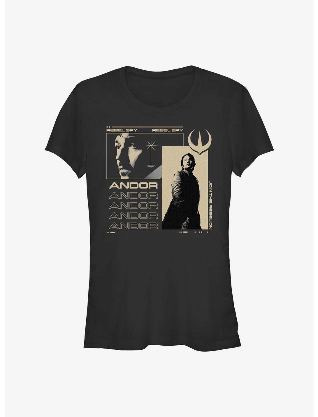 Star Wars: Andor Join The Rebellion Cassian Poster Girls T-Shirt