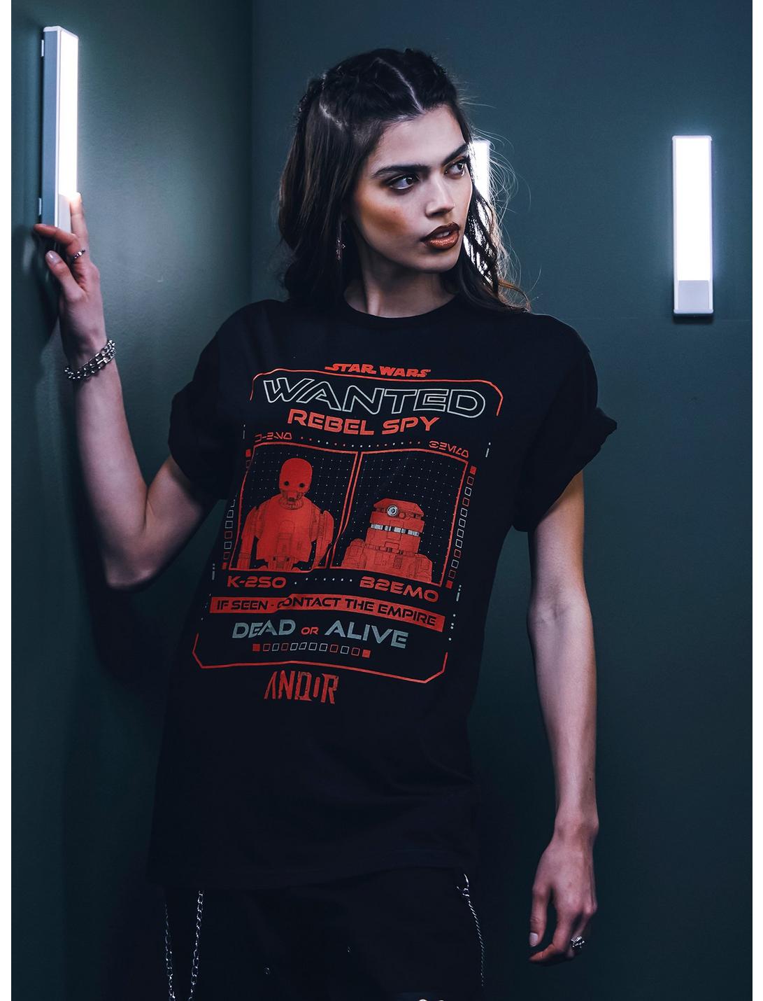 Star Wars : T-shirt Andor « Espion mort ou vif »