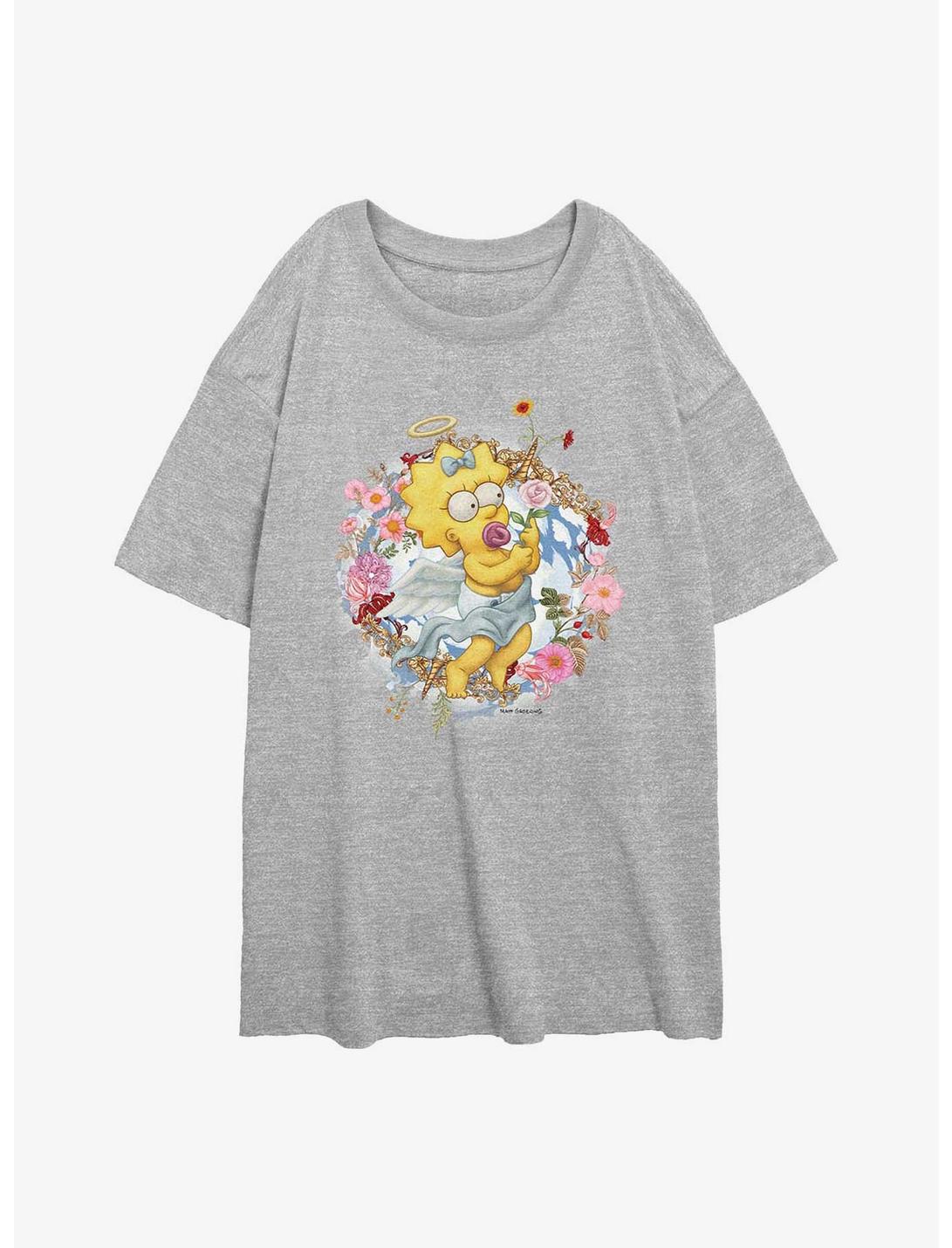 The Simpsons Cherub Maggie Girls Oversized T-Shirt