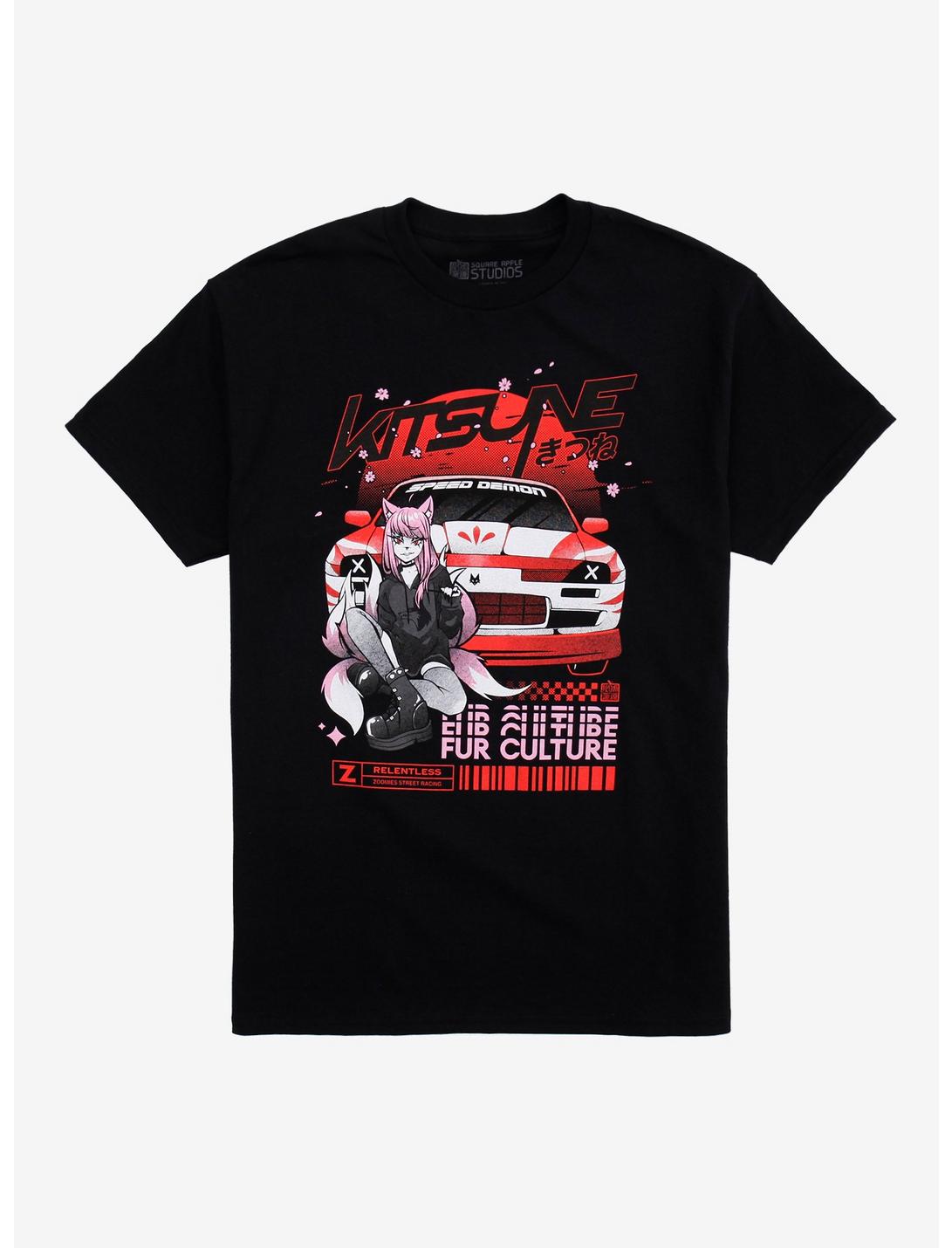 Fur Culture Car T-Shirt By Square Apple Studios