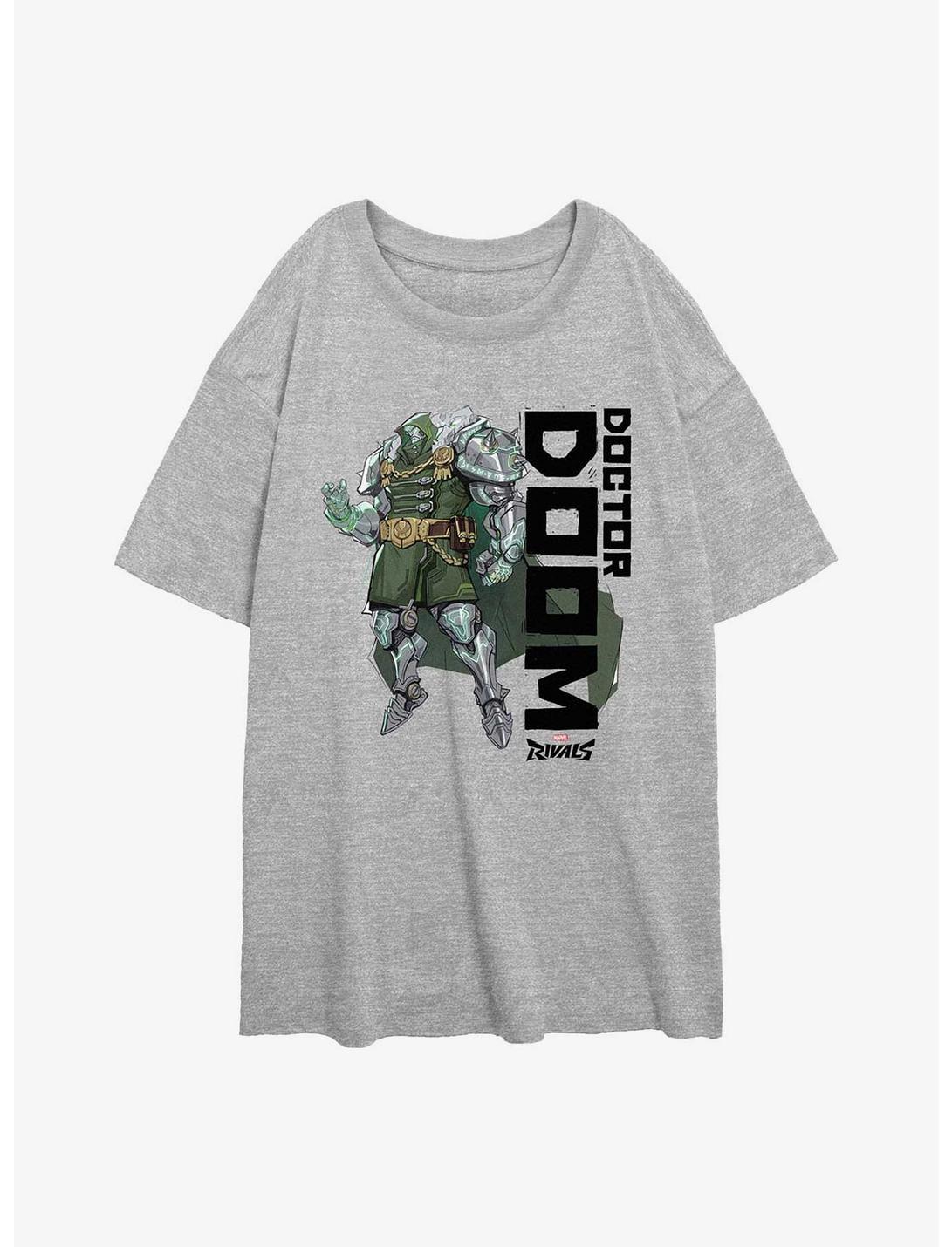 Marvel Rivals Doctor Doom Girls Oversized T-Shirt