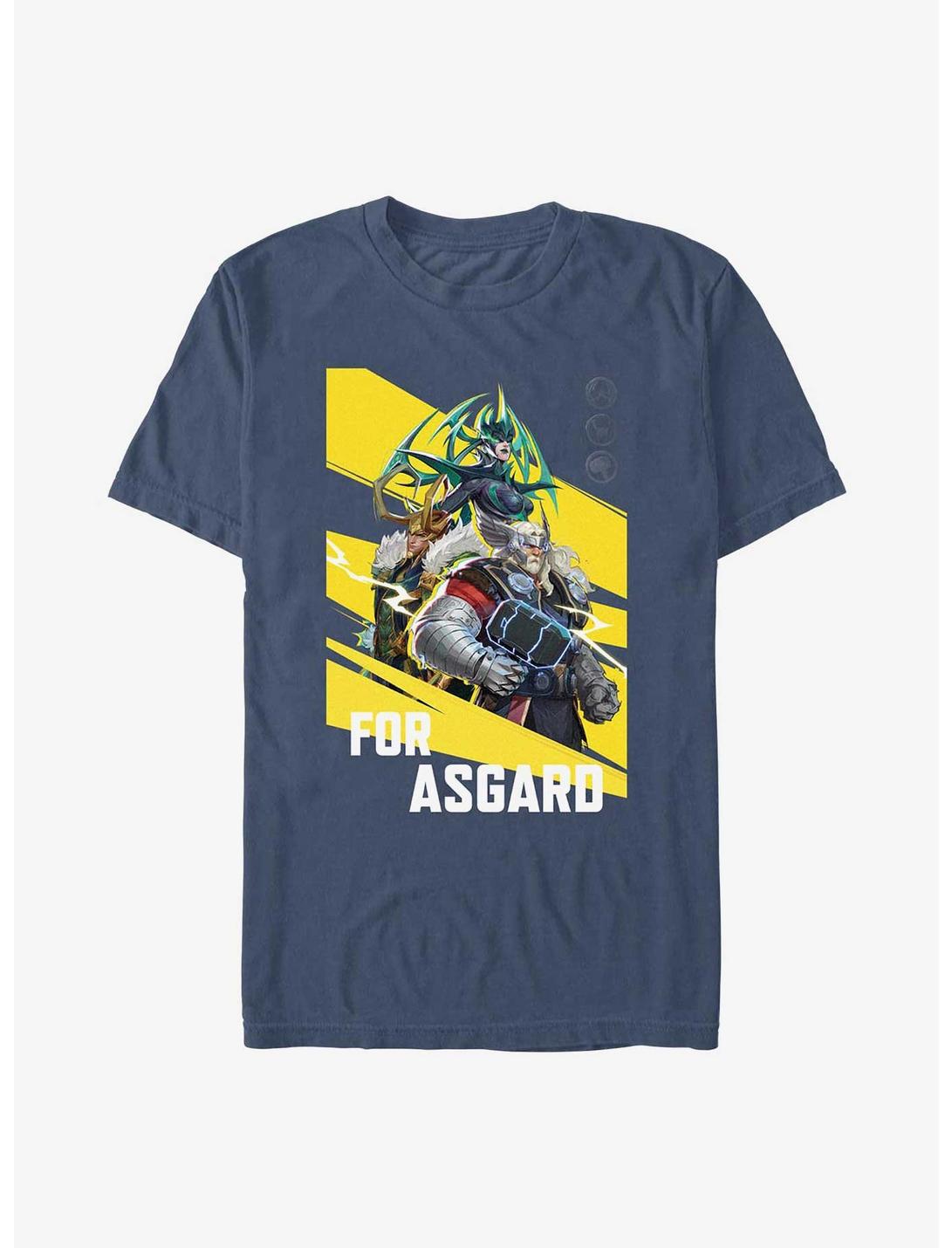 T-shirt Marvel Rivals For Asgard, teint à la main