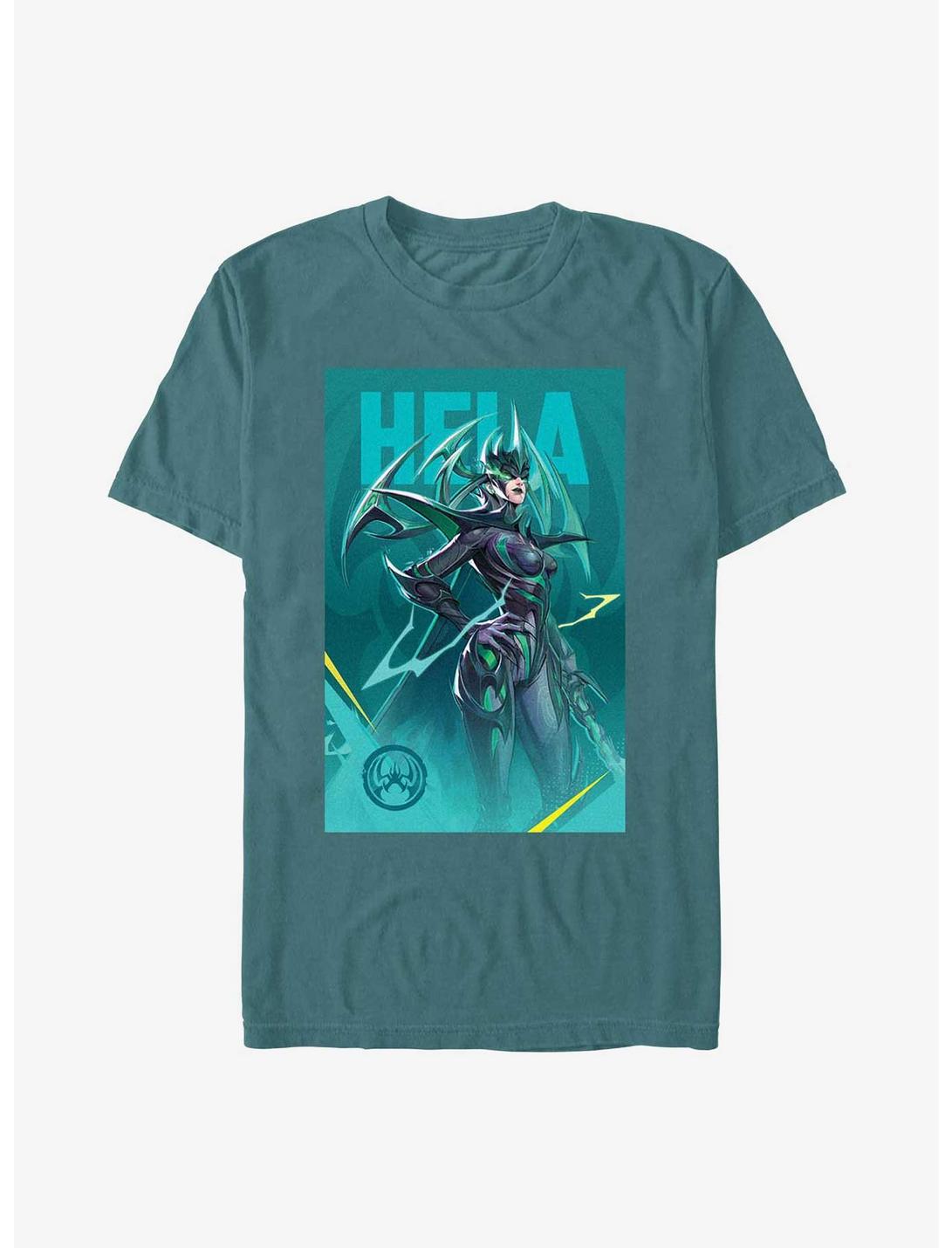Marvel Rivals Hela Pose Garment Dye T-Shirt