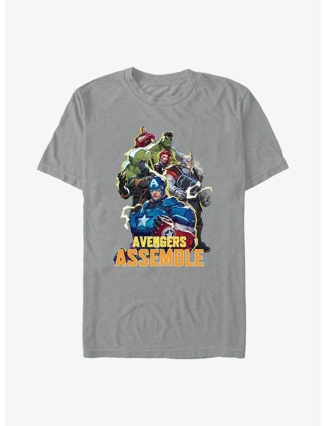 Marvel Rivals Avengers Assemble Garment Dye T-Shirt