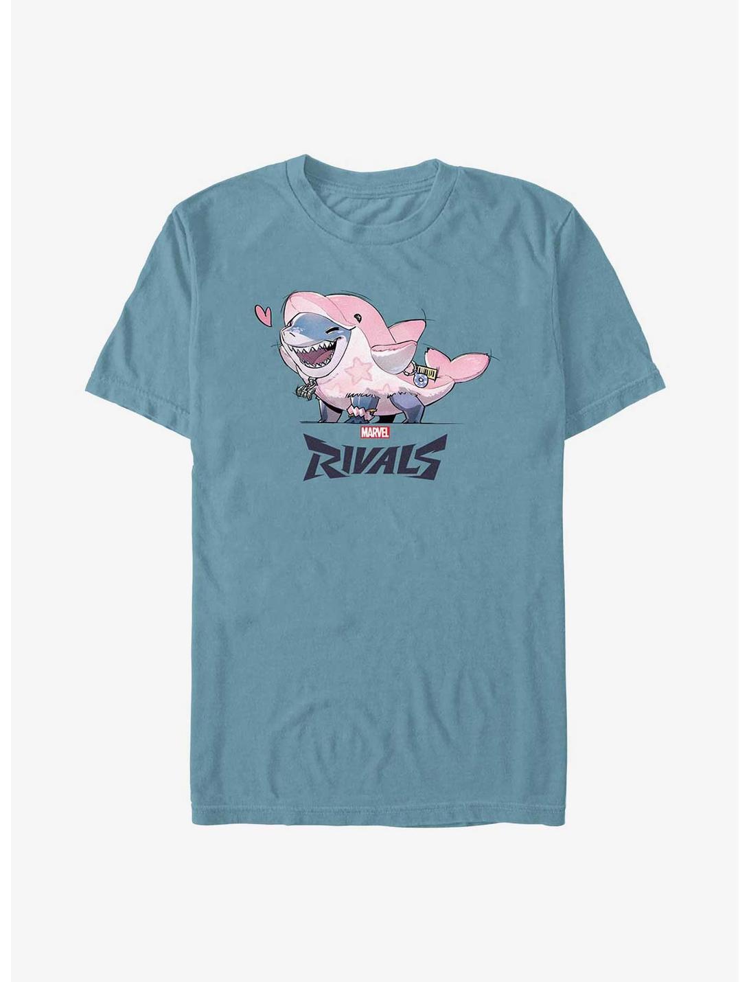 T-shirt Lovely Jeff Shark en coton teint
