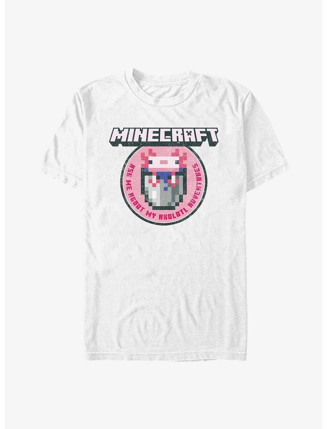 Minecraft Axolotl Adventures T-Shirt