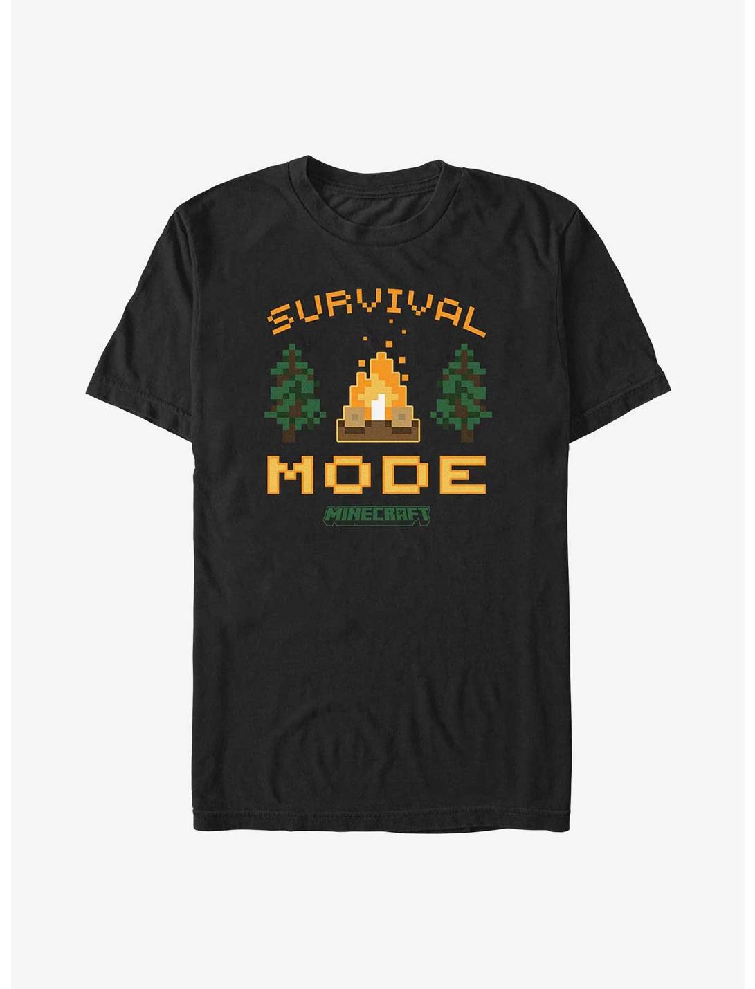 Minecraft Camp Fire Survival T-Shirt