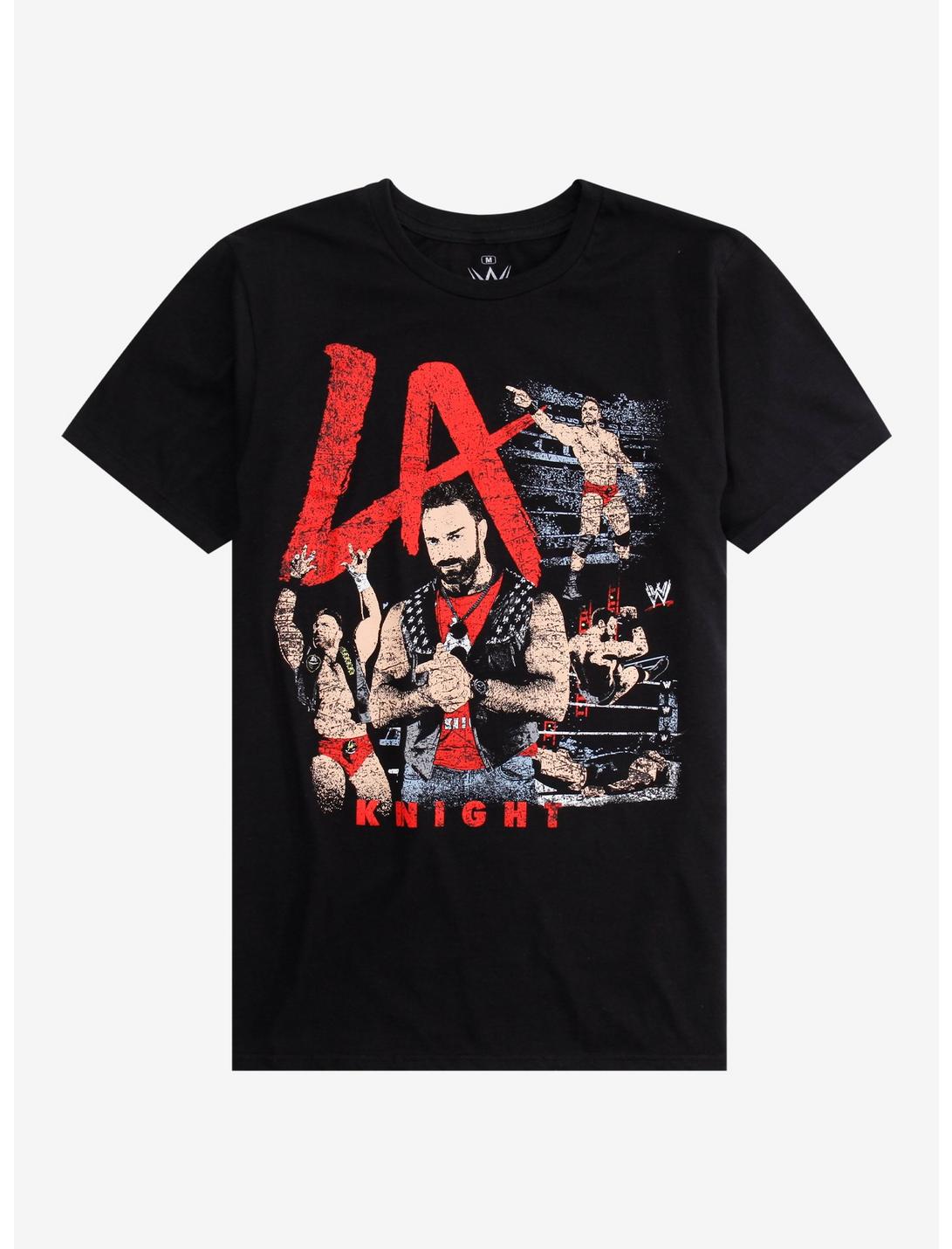 WWE LA Knight Collage T-Shirt