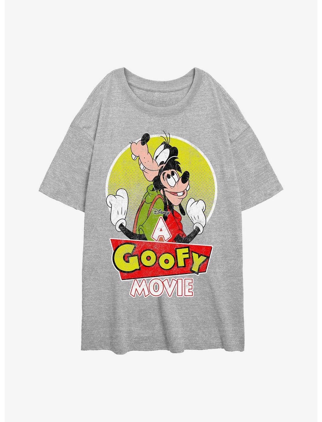 Disney A Goofy Movie Goof And Son Girls Oversized T-Shirt