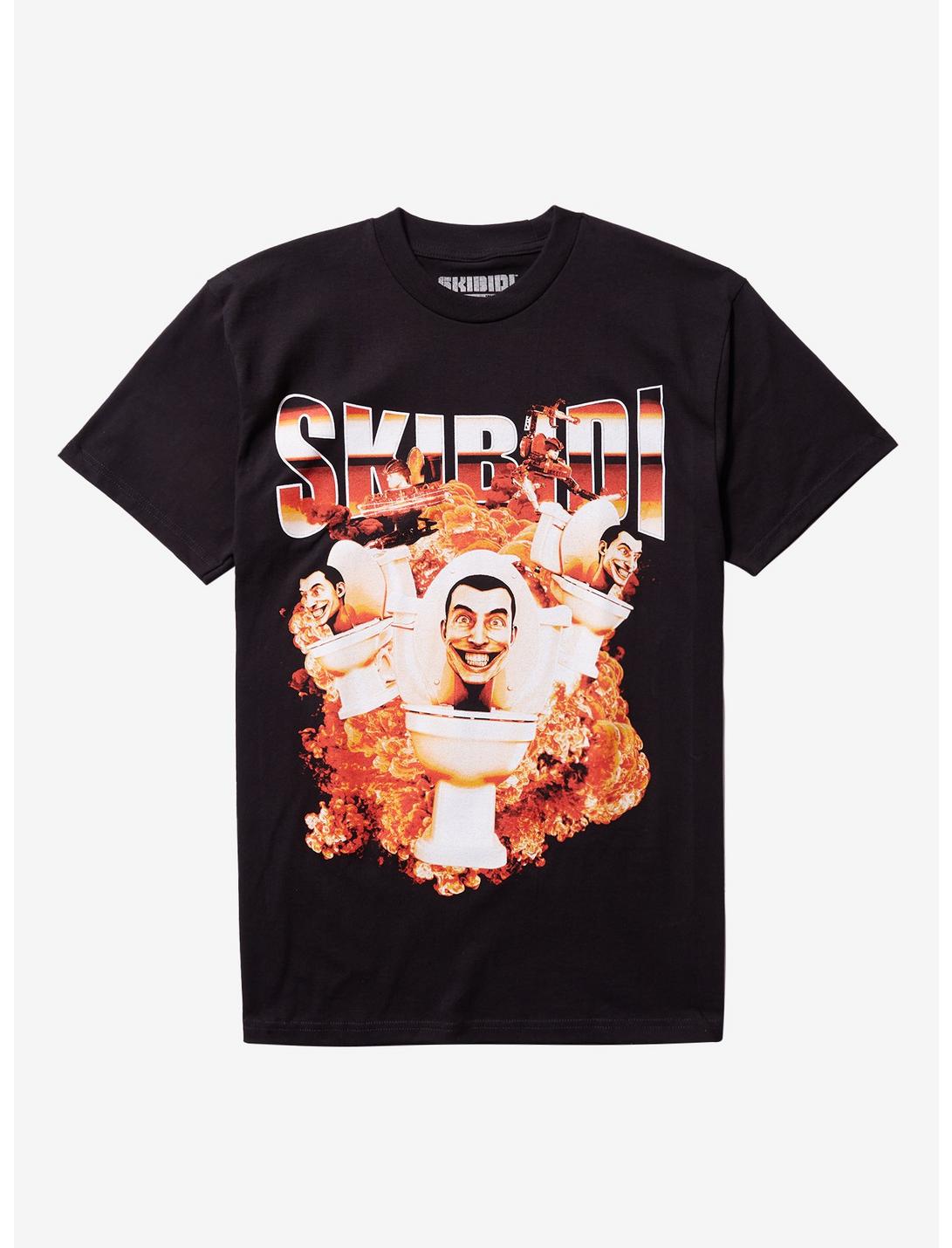 Skibidi Toilet Explosion T-Shirt