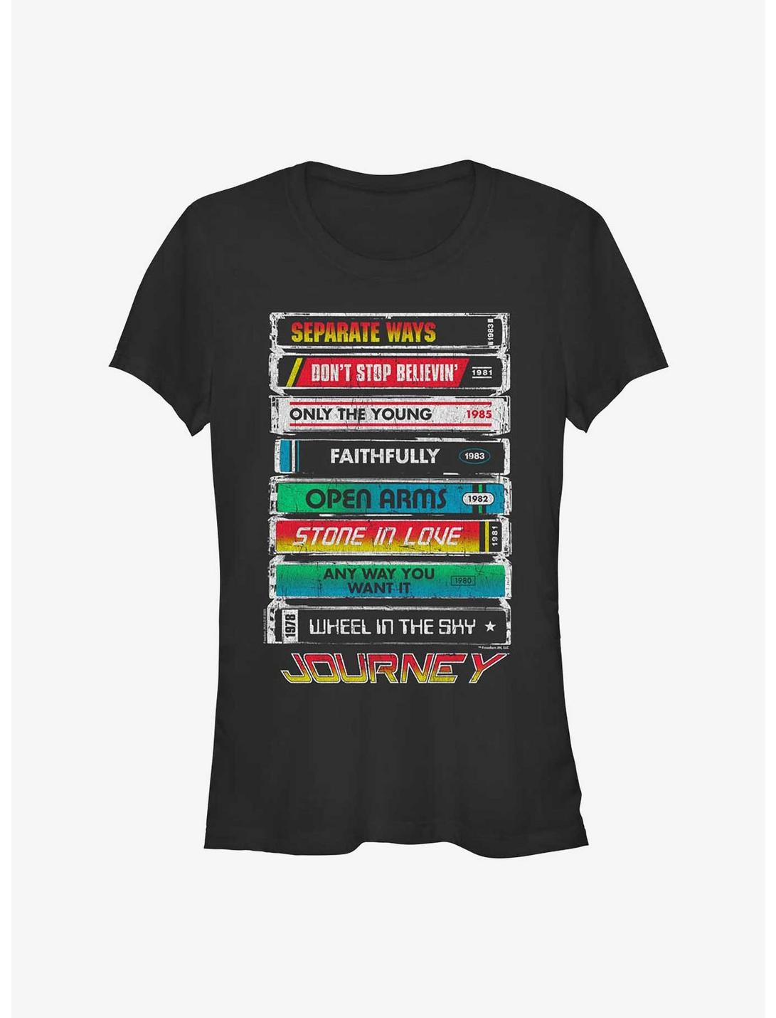 Journey Tape Deck Hits Girls T-Shirt