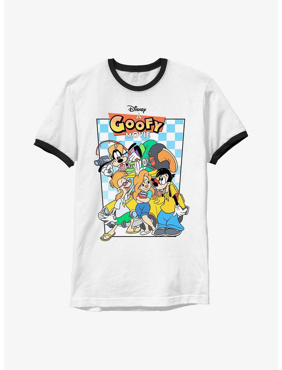 T-shirt à col contrastant « Dingo et Max »