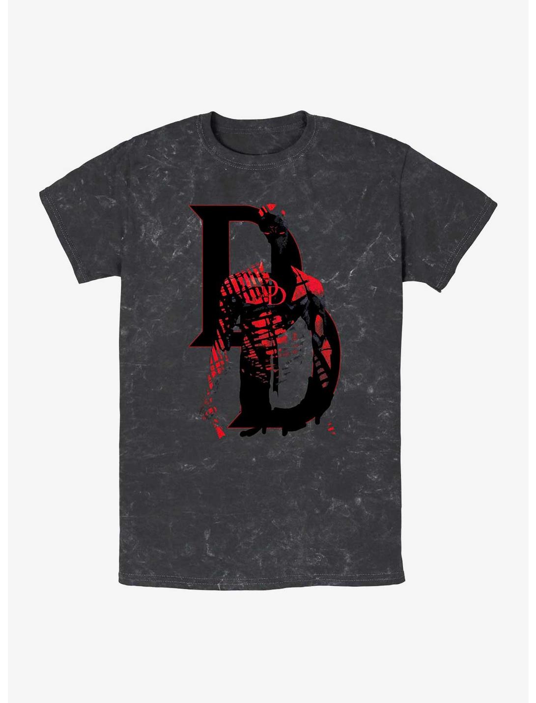 Marvel Daredevil In Shadows Mineral Wash T-Shirt
