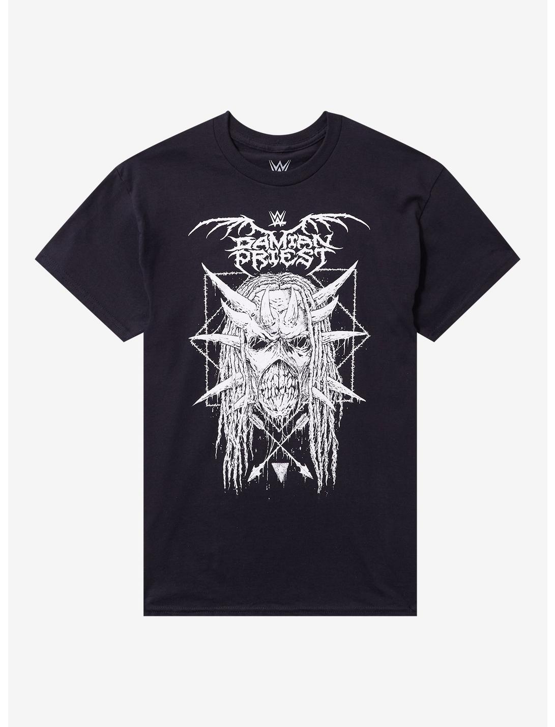 T-shirt Crâne Cornu WWE Damian Priest par Riddick