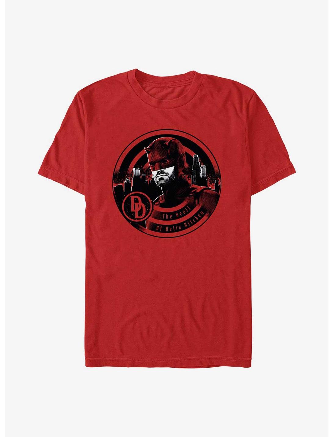Marvel Daredevil: Born Again Daredevil Hell's Kitchen Silhouette T-Shirt