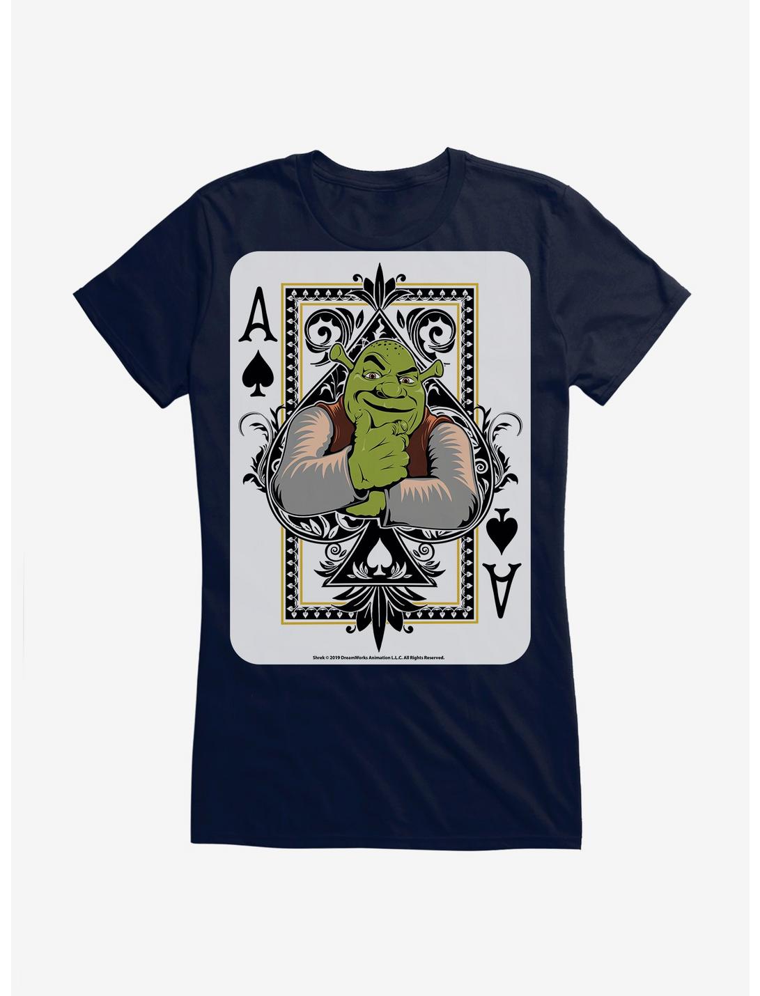 Shrek Ace Card Girls T-Shirt