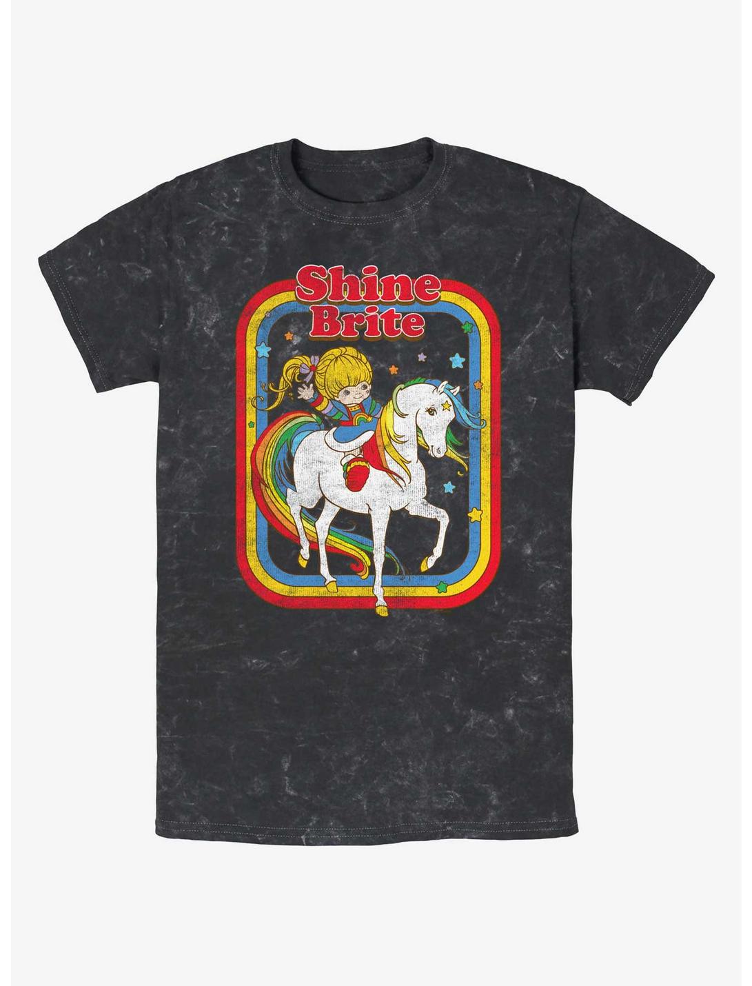 Rainbow Brite Shine Brite Mineral Wash T-Shirt
