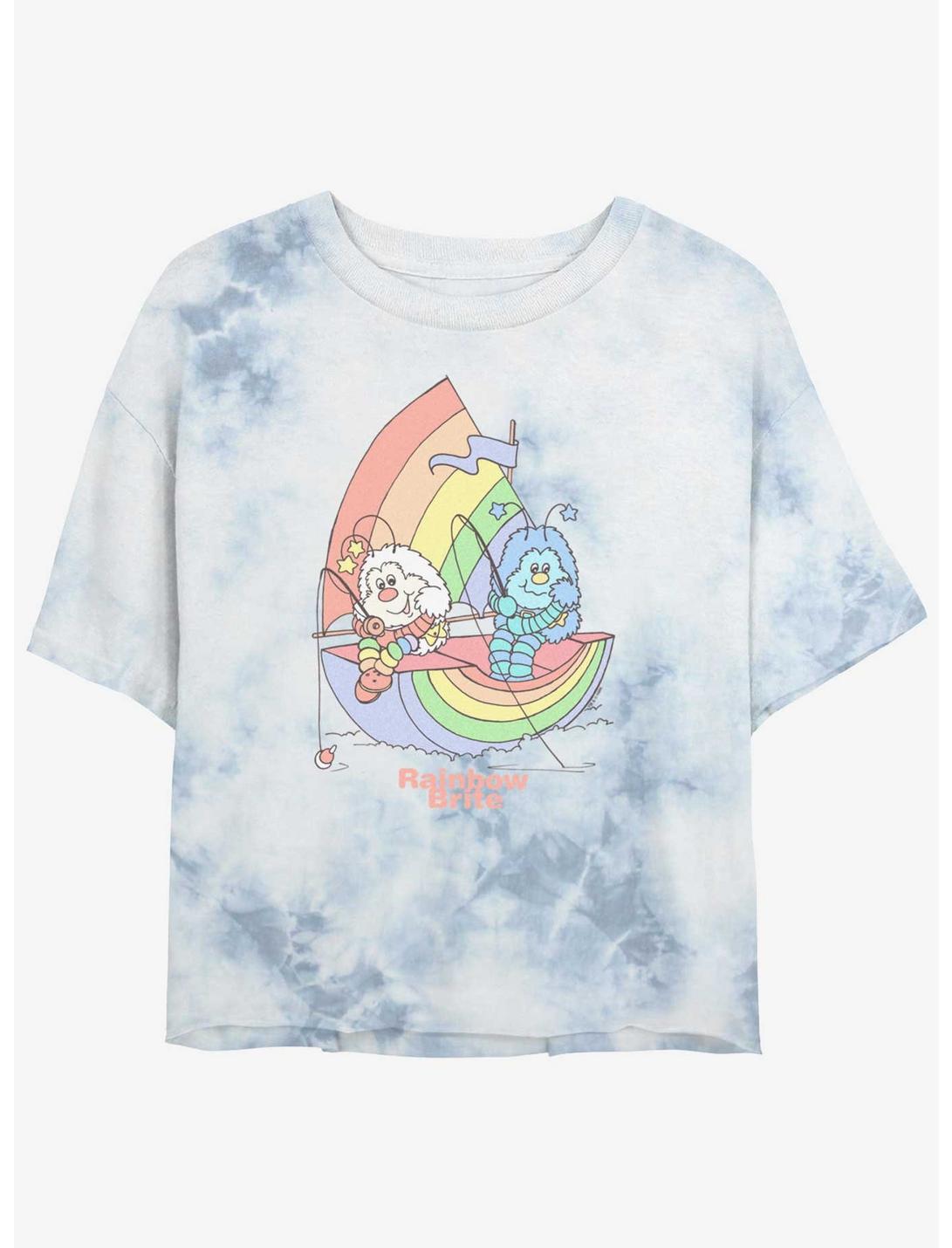 T-shirt court tie-dye Rainbow Brite Twink Friend Rainbow Girls
