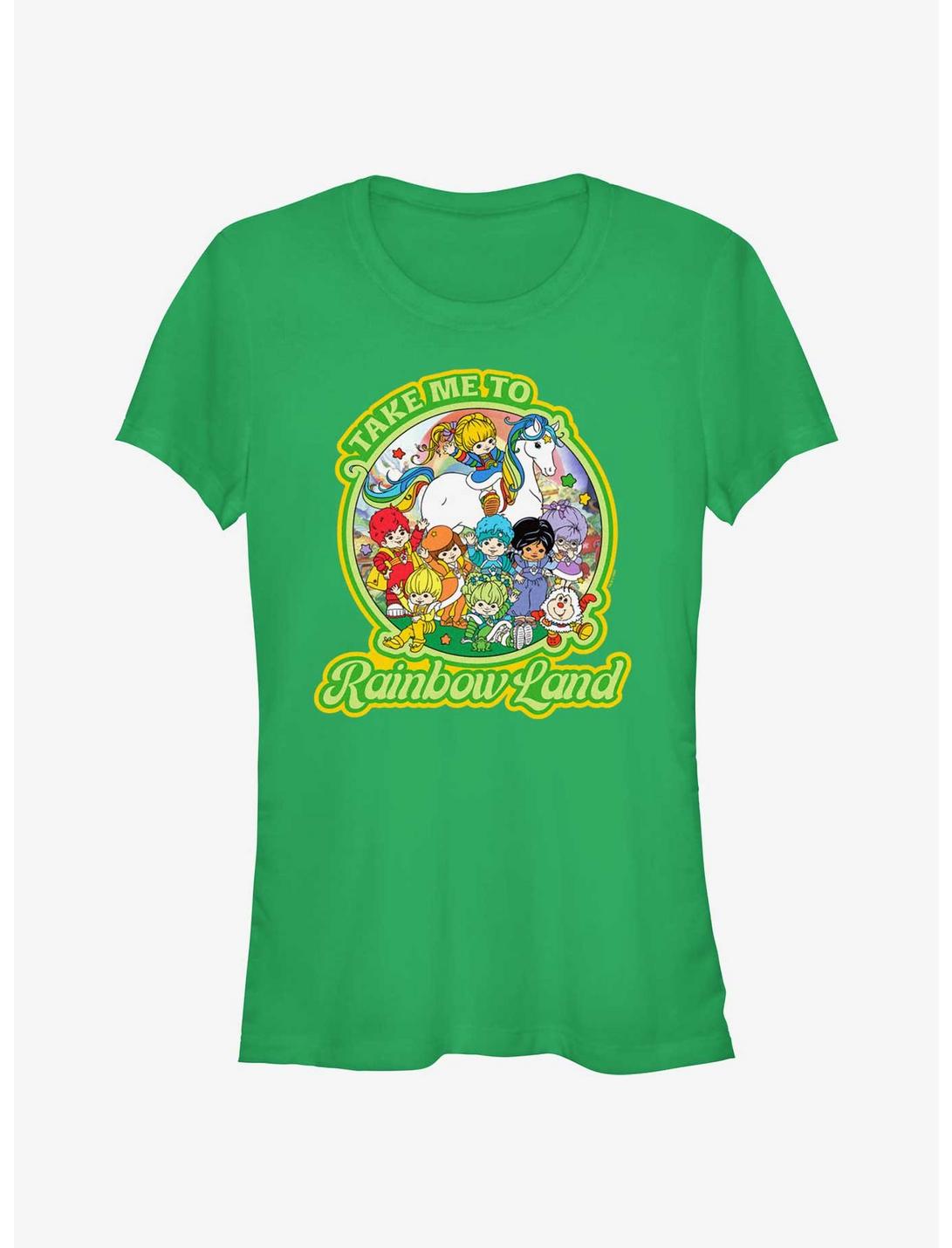 T-shirt Fille Arc-en-ciel Brite Emmène-moi au pays des arcs-en-ciel