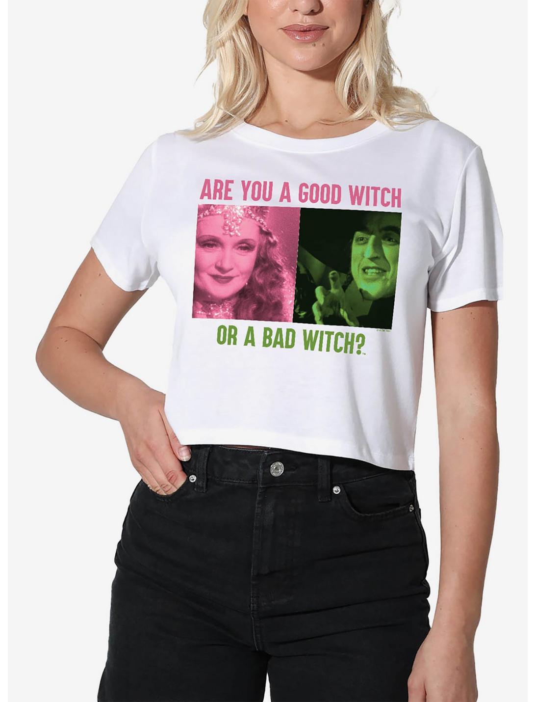 The Wizard of Oz "Good Witch or Bad Witch" Girls Crop Top T-Shirt