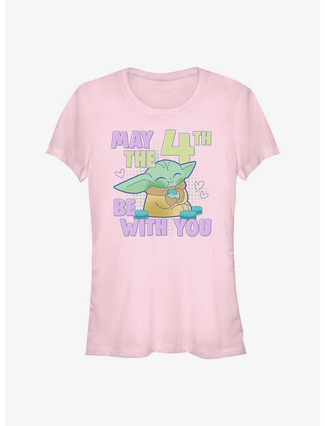 Star Wars The Mandalorian May The Grogu Girls T-Shirt