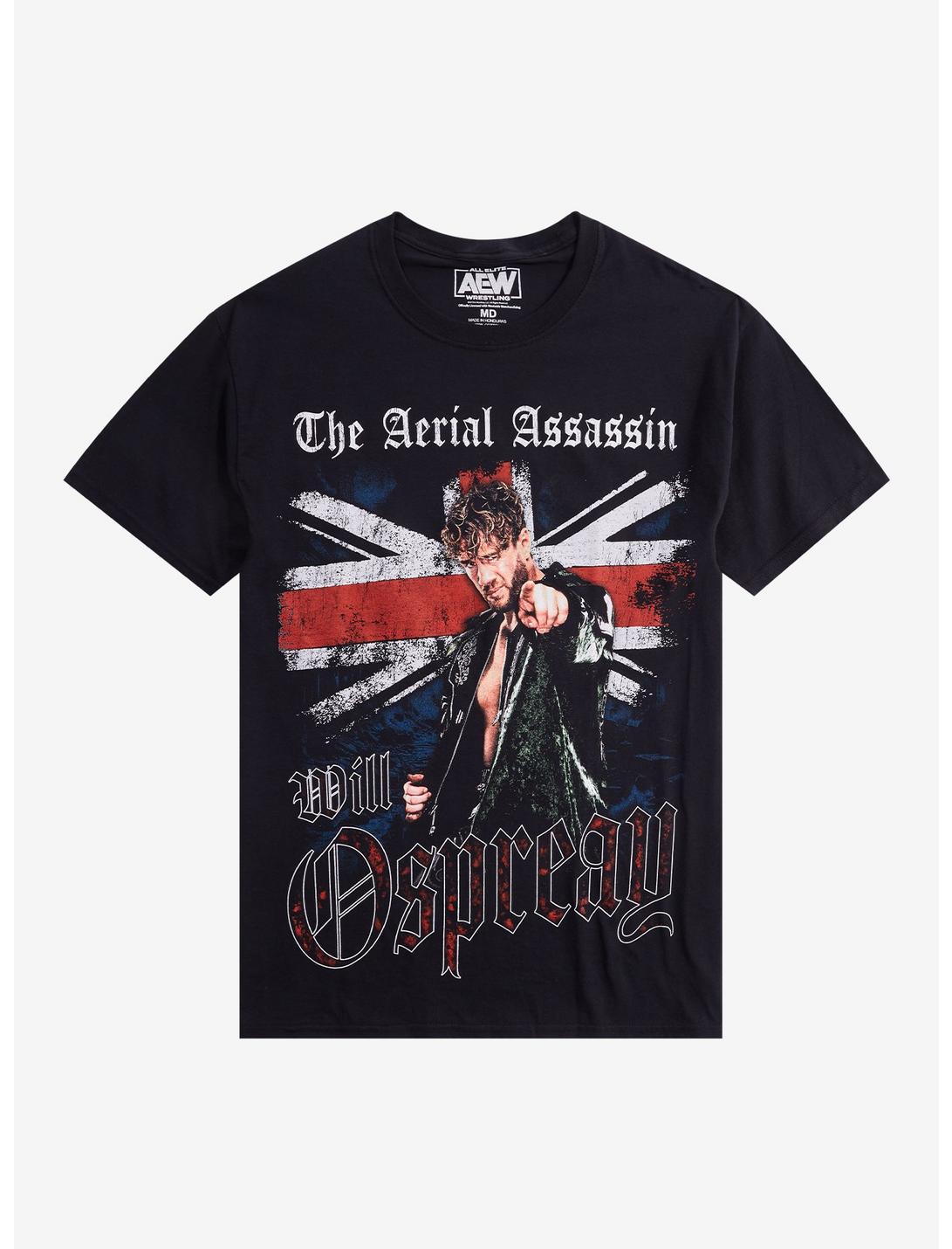 T-shirt All Elite Wrestling Will Ospreay l'Assassin aérien