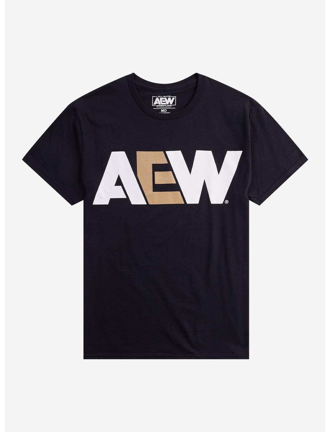 All Elite Wrestling Metallic Logo T-Shirt