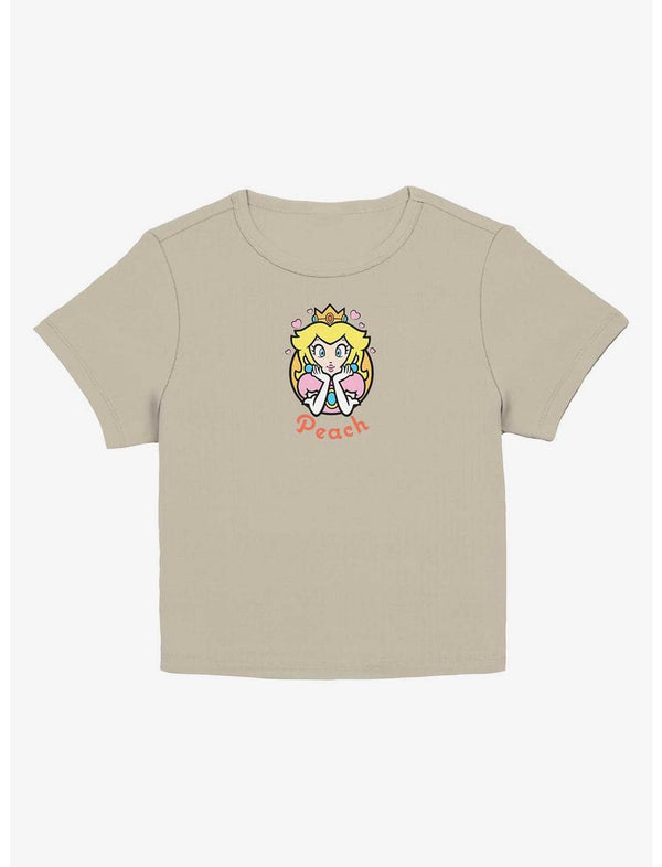 Nintendo Princess Peach Hearts Girls Baby T-Shirt