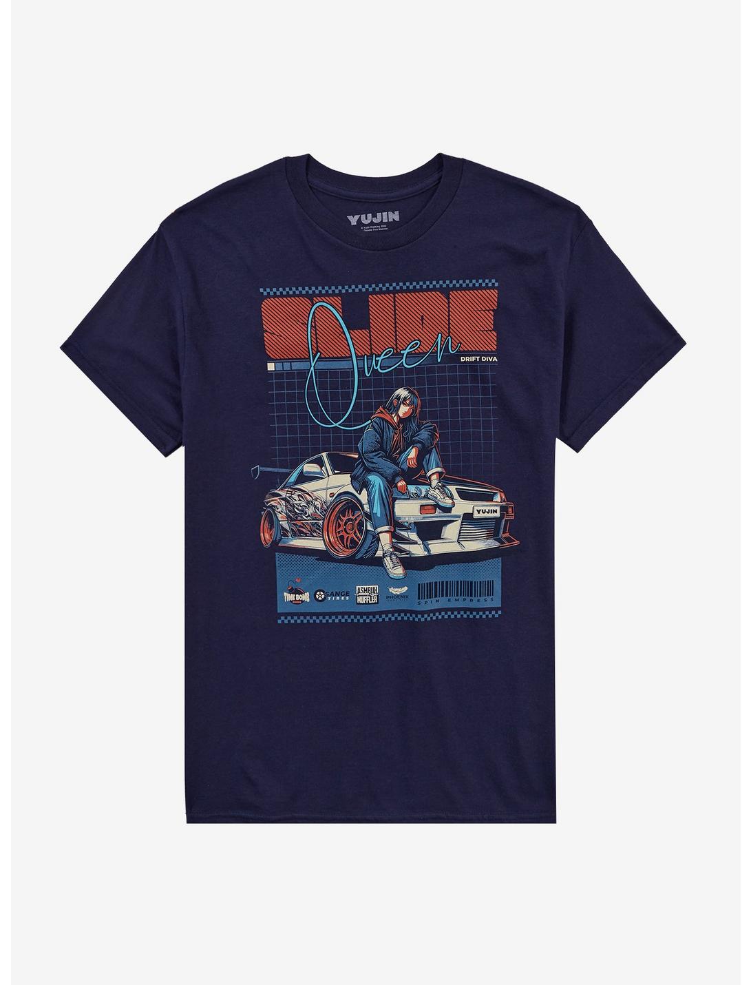 Yujin Slide Queen Drift Diva Pose T-Shirt