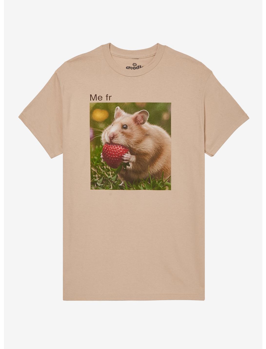 Hamster Strawberry T-Shirt By Goodie Two Sleeves