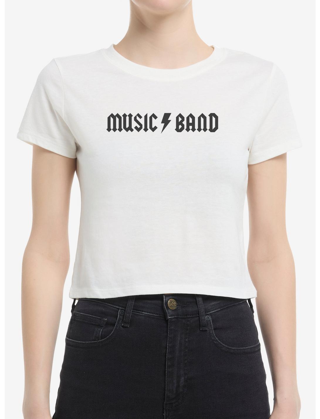 T-Shirt Bébé Fille Logo Groupe de Musique