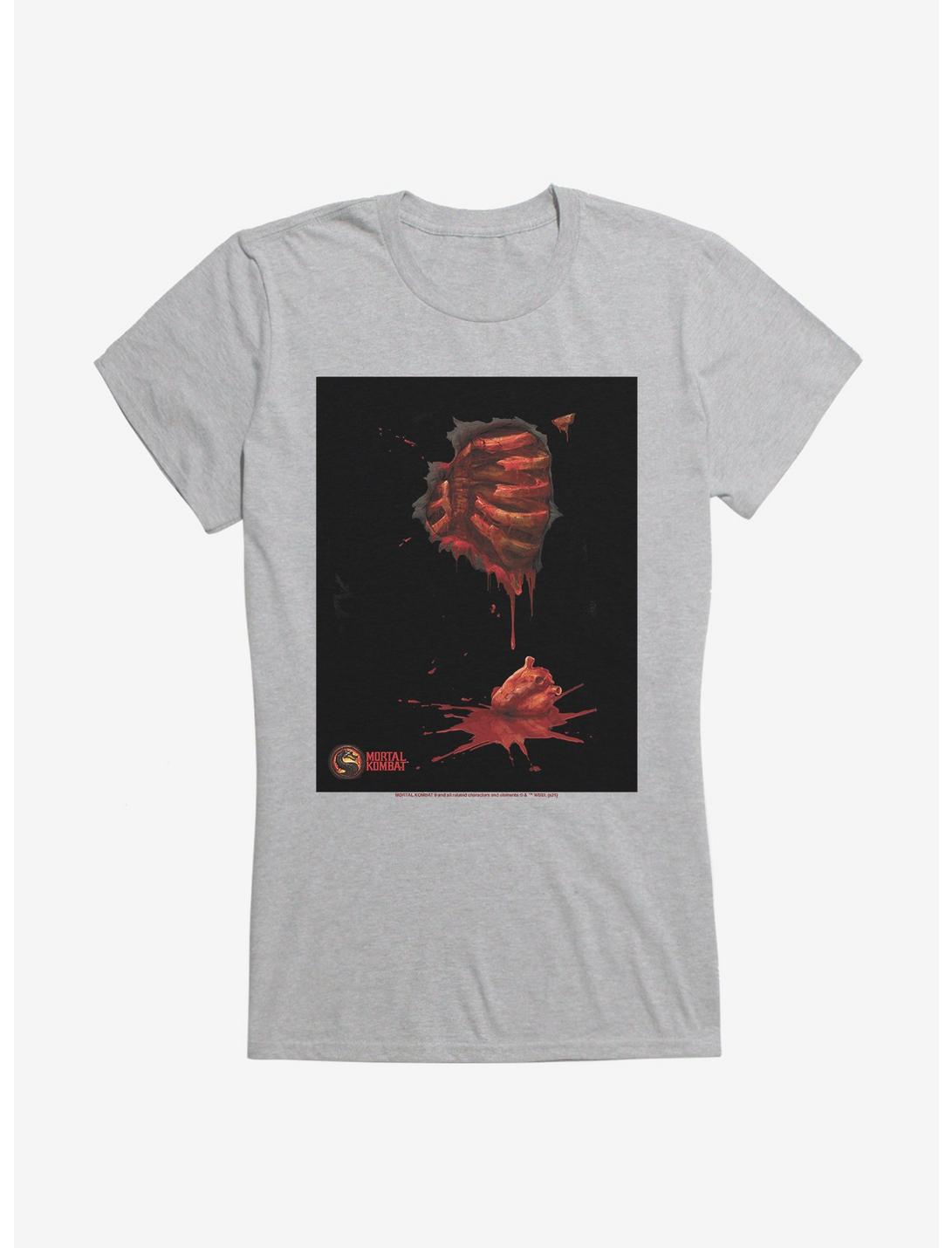 Mortal Kombat 9 Bleeding Ribcage Girls T-Shirt