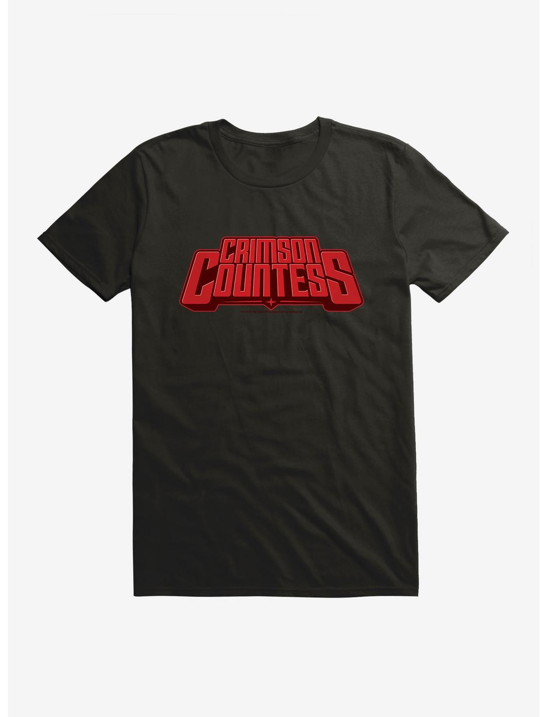 The Boys Crimson Countess Logo T-Shirt