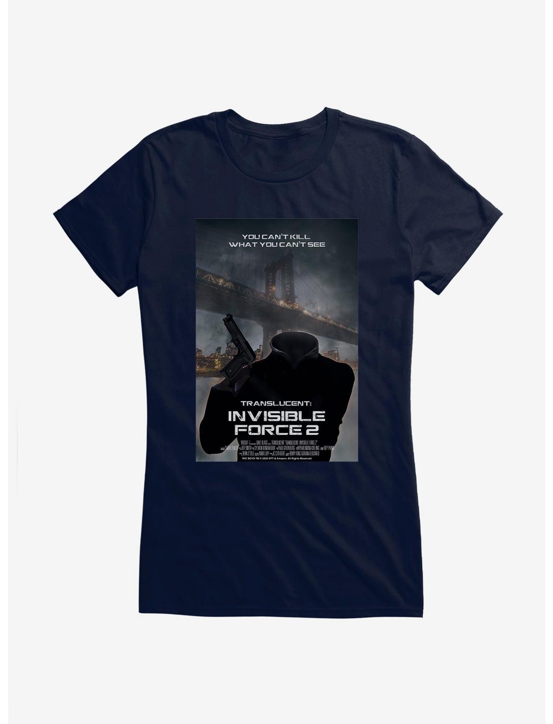 The Boys Translucent: Invisible Force 2 Movie Poster Girls T-Shirt