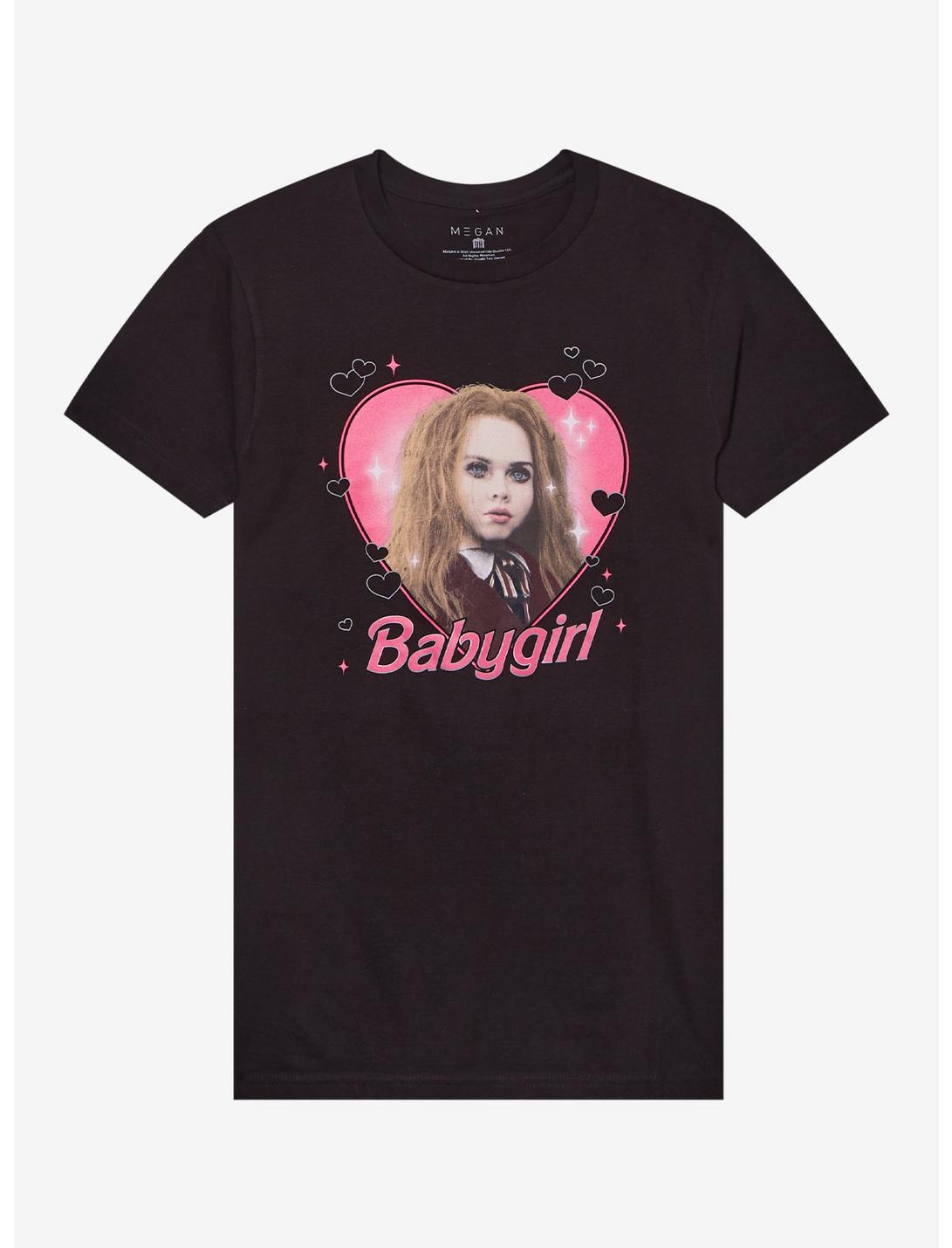 M3GAN Babygirl Heart Portrait Girls T-Shirt