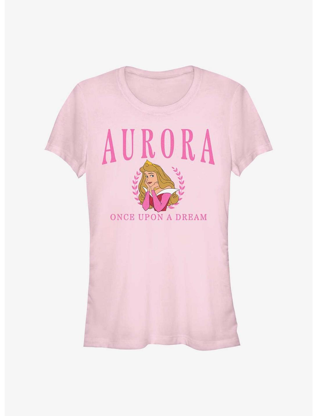 Disney Princesses Aurora Collegiate Girls T-Shirt