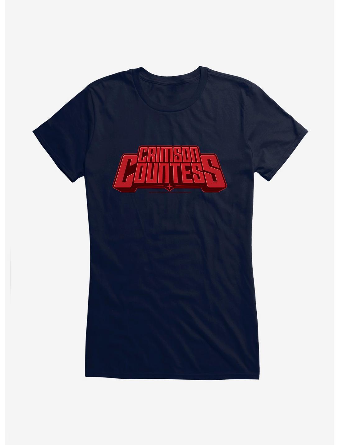 T-shirt Fille Logo La Comtesse Cramoisie The Boys