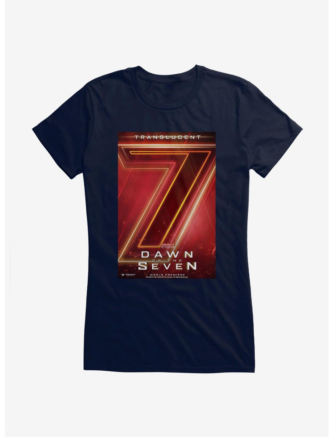 The Boys Dawn Of The Seven Translucent Movie Poster Girls T-Shirt