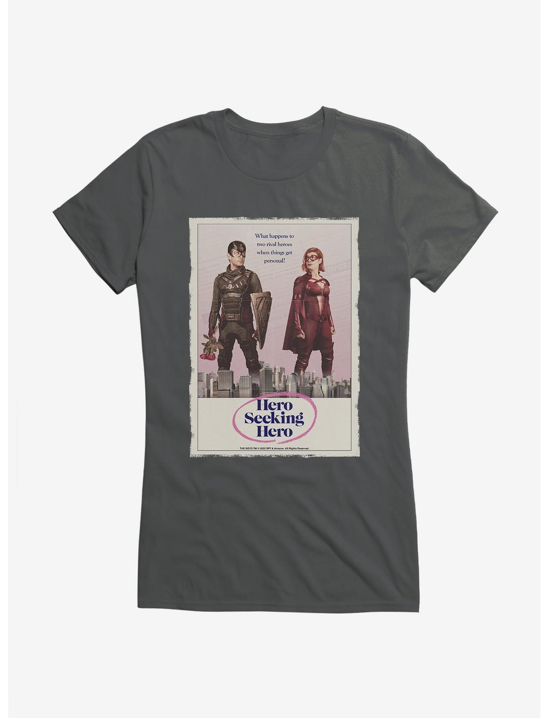 T-shirt pour filles avec affiche du film « The Boys Hero Seeking Hero »