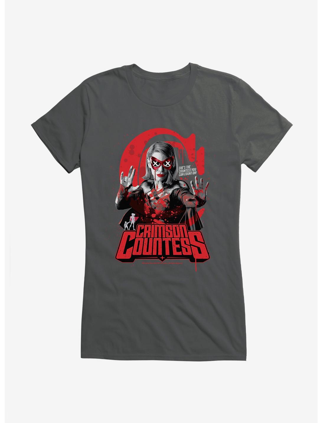 The Boys Count On Crimson Countess Girls T-Shirt