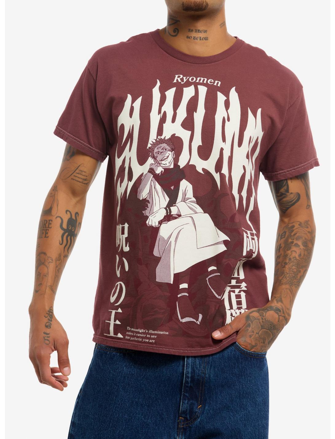 Jujutsu Kaisen Sukuna Jumbo Portrait Boxy T-Shirt