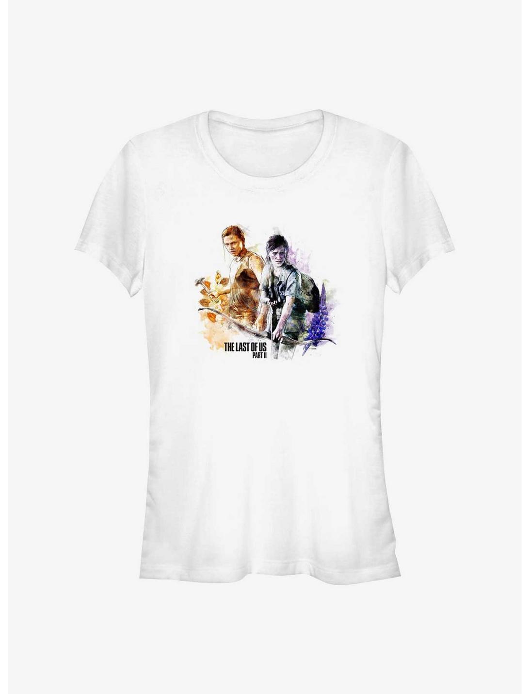 The Last Of Us Part II Abby And Ellie Floral Girls T-Shirt