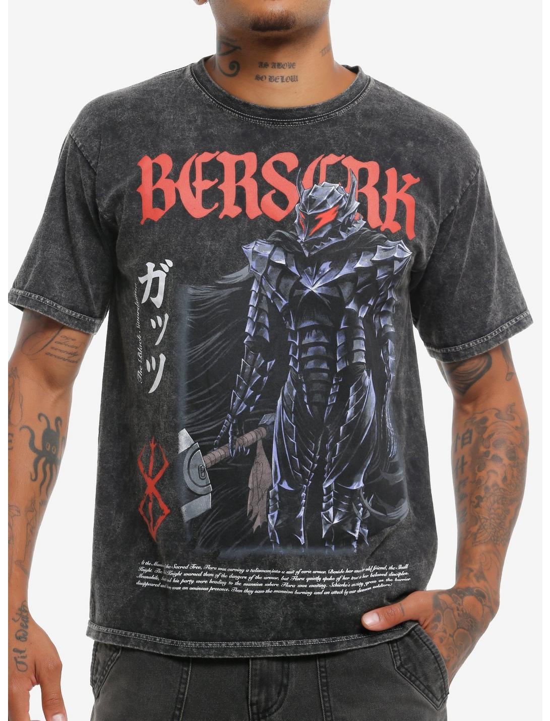 Berserk Berserker Armor Mineral-Wash T-Shirt