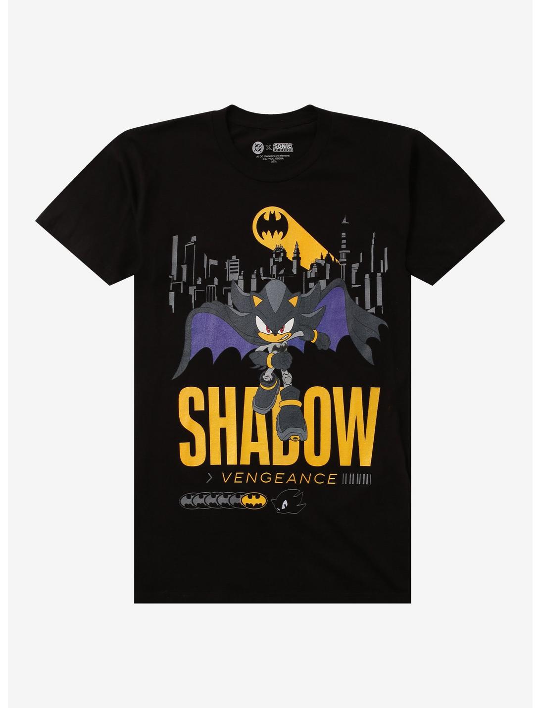 DC Comics Batman x Sonic the Hedgehog Shadow T-Shirt