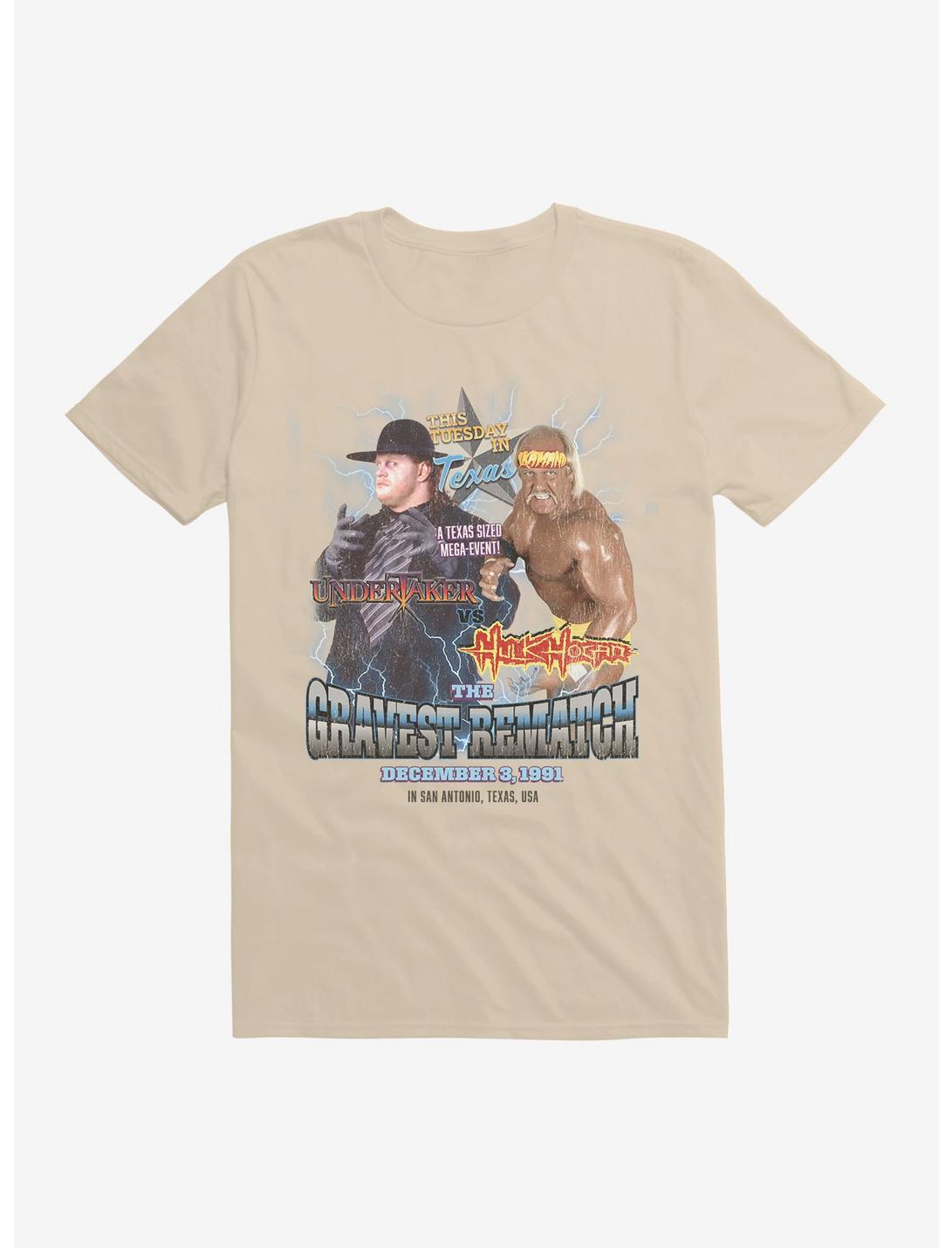 WWE Undertaker Vs Hulk Hogan The Gravest Rematch T-Shirt