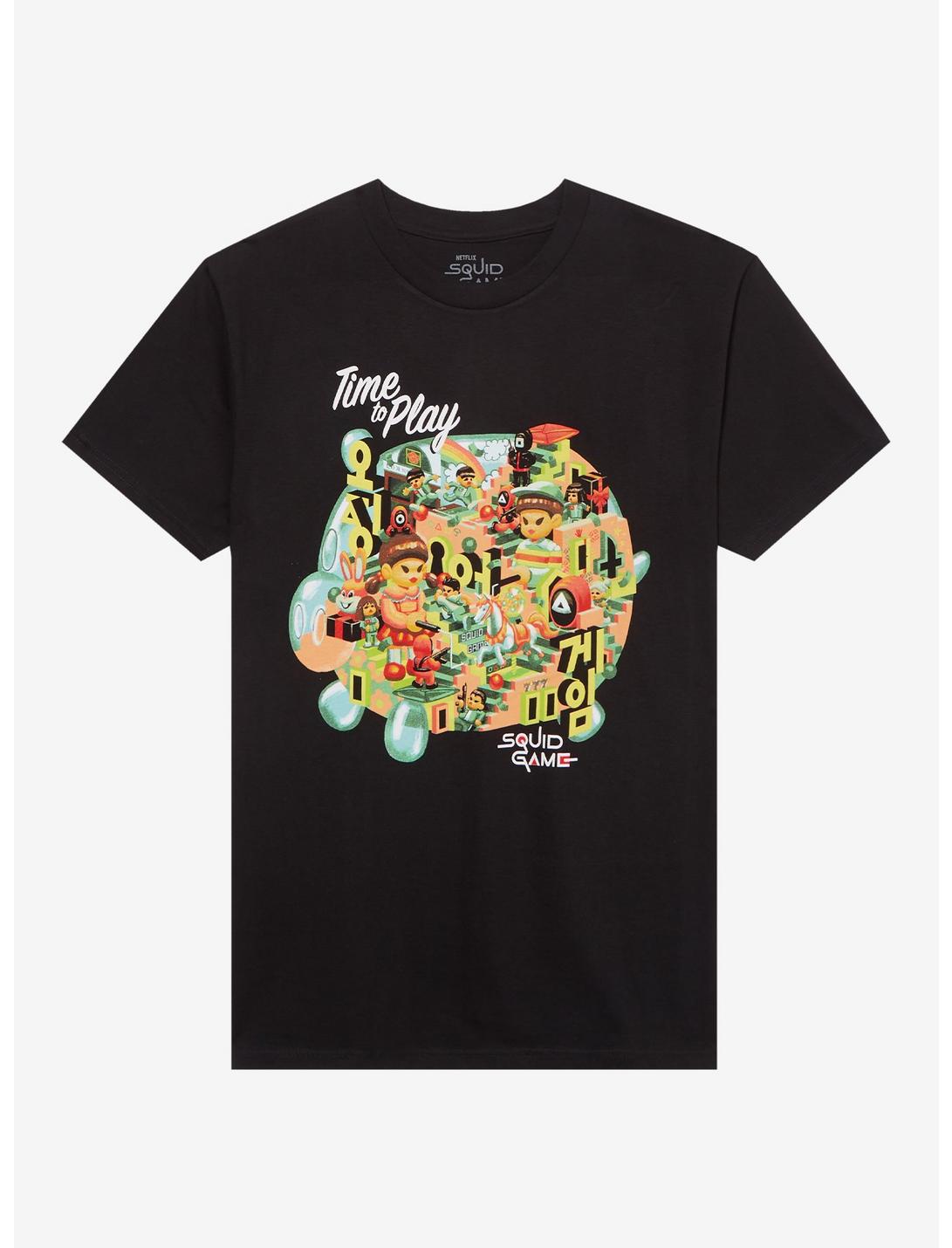 Squid Game Time To Play Collage T-Shirt